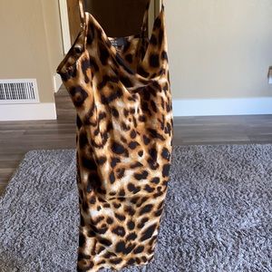 leopard dress